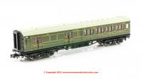 2P-012-055 Dapol Maunsell Brake 3rd Class Coach number 3214 in SR Maunsell Green livery
